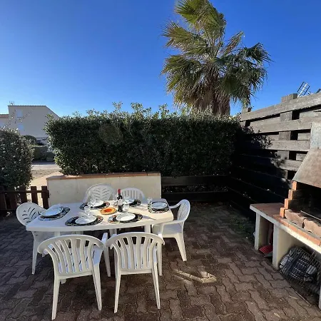 T2 Cabine, Rez-de-jardin, Parking, Lave-linge, Terrasse, Acces A 30m - Fr-1-702-16 公寓 阿格德