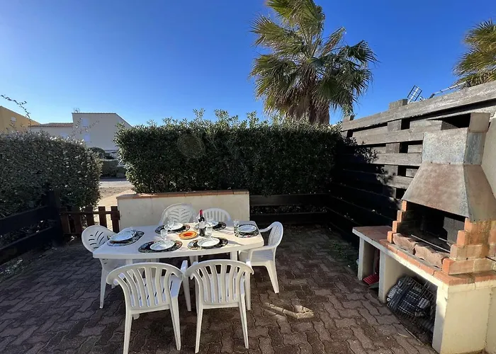 T2 Cabine, Rez-de-jardin, Parking, Lave-linge, Terrasse, Acces A 30m - Fr-1-702-16 Διαμέρισμα Agde