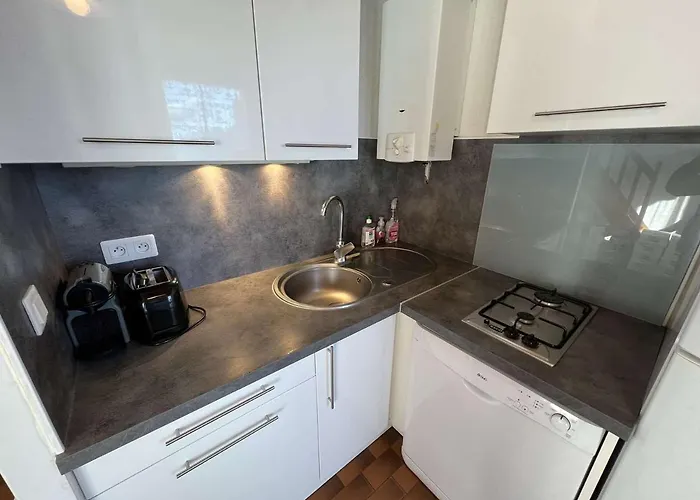 T2 Cabine, Rez-de-jardin, Parking, Lave-linge, Terrasse, Acces A 30m - Fr-1-702-16 Διαμέρισμα *